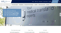 Desktop Screenshot of mt-g.com